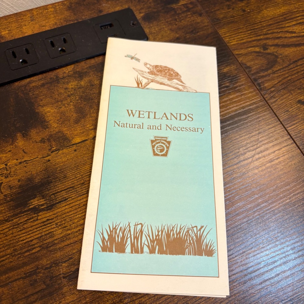 Vintage Pennsylvania Wetlands Fish Boat Commission Brochure Book
